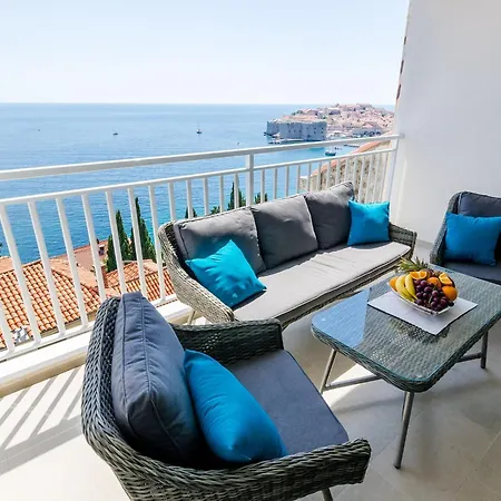 Lazarin - Two Bedroom With Balcony And Sea View 1 Veliki 公寓 杜布罗夫尼克