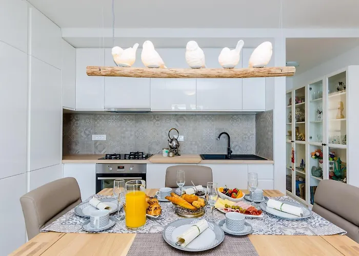 Lägenhet Lazarin - Two Bedroom With Balcony And Sea View 1 Veliki *